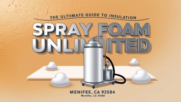 Why Spray Foam Unlimited in Menifee, CA 92584 is the Best Choice for Your Insulation Needs