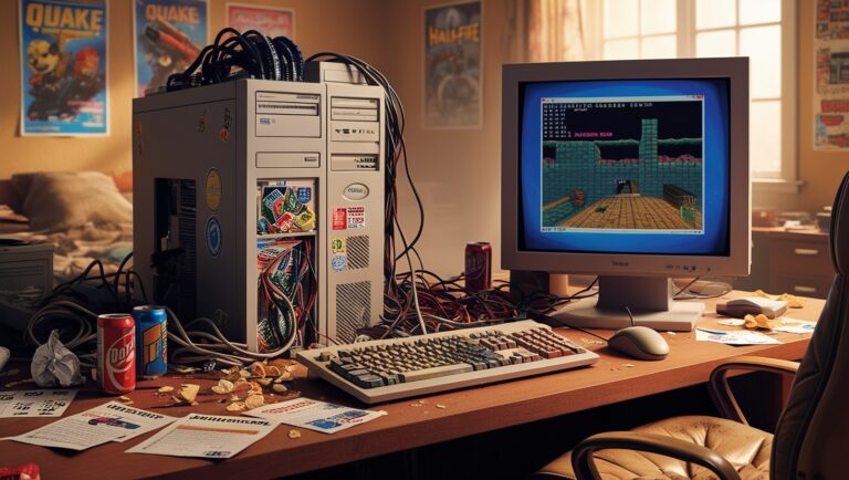 Win 98 Era Gaming on Pentium 233: A Nostalgic Look at Classic Computing